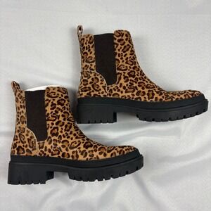 NEW Lucky Brand Emali Almond Toe Bootie 9.5M Urban Office Weekend Party Sleek